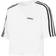 adidas Essentials Loose 3-Stripes Crop Top - White/Black