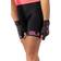 Ale Solid Traguardo Shorts Women - Black/Fluro Pink