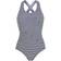 Abecita Brighton Racer Back Swimsuit - Navy Blue/White