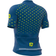 Ale PRR Stars Cycling Jersey Men - Petrol/Fluo Yellow