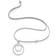 Guess Eternal Circles Necklace - Grey/Silver/Rose Gold