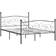 vidaXL Metal 105cm Sengeramme 200X200cm