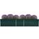 vidaXL Plantenbak Verhoogd 400 x 80 x 77 cm Gegalvaniseerd Staal