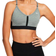 Nike Dri-Fit Indy Light Support Sports Bra - Gunsmoke/Pure/Black/White