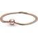 Pandora Moments 14K Rose Gold Plated Snake Chain Bracelet