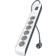 Belkin Regleta 6 Enchufes Blanco