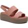 Crocs Brooklyn Low Wedge - Pale Blush/Mushroom