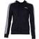 Adidas Essentials 3S Full Zip Hoodie Black/White Female