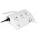 Ewent Multiprise 3x Schuko 2xUSB Blanc