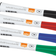 Nobo Glide Fine Markers 4-pack