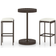 vidaXL 3064758 Bargrupp, 1 Bord inkl. 2 Stolar