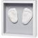 Baby Art Cadre d'empreinte My Little Steps Blanc et gris