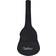 vidaXL Custodia per Chitarra Classica 3/4 Nera 94x35 cm in Tessuto Nero