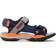Geox Sandalias Borealis azul naranja niño - Blue/Brown