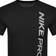Nike Pro Burnout SS Top - Black/Grey