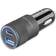 4smarts Rapid Car Charger 27W, QC3.0, PD Blue Black