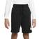 Nike Older Kid's Sportswear Swoosh French Terry Shorts - Black/White (DH9662-010)