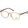 Ray-Ban RB7185 Monture Marron brillant Verres Incolore polarisé 50-18