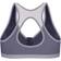 Shock Absorber Active Zipped Plunge Sports Bra - Summer Fun Blue