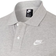 NIKE Men Sportswear Polo Shirt - Dark Gray Heather/White