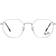 Ray-Ban JACK Monture Argent brillant Verres Incolore polarisé 49-20