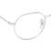 Ray-Ban JACK Monture Argent brillant Verres Incolore polarisé 49-20