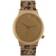 Komono Wizard Japanese Watch with Gold Analogue Display and Leopard Print PU KOM-W1802