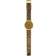 Komono Wizard Japanese Watch with Gold Analogue Display and Leopard Print PU KOM-W1802