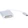 Iiglo USB C-DVI M-F 0.2m