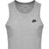 Nike Sportswear Club Men's Tank - Dark Grey Heather/Black