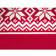 Beliani Vantaa Blankets Red/White (200x150cm)