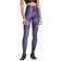 Reebok Lux Bold High-Rise Vector Block Tights Women - Dark Orchid