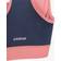 Adidas Designed To Move Leopard Sports Bra - Hazy Rose/Crew Navy