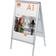 Nobo Premium Plus A1 A-Board Sign Holder with Snap Frame 60.5x109.5cm