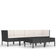 vidaXL 3056981 Loungeset, 2 Bord inkl. 4 Soffor
