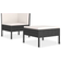 vidaXL 310208 Loungesæt, borde inkl. 2 stole