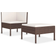 vidaXL 310208 Loungesæt, borde inkl. 2 stole