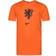 Nike Netherlands Tee Evergreen Crest Junior Orange, Unisex, Ropa, Camiseta de manga corta, Fútbol, Rojo