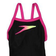 Speedo Placement Thinstrap Muscleback Swimsuit - Black/Pink/Yellow (809533C756)