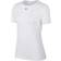 Nike Pro Short-Sleeve Mesh Training Top Women - White/Black