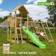 Jungle Gym Play Tower Complete Palace Incl Climb Module Xtra & Slide