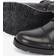 Jack & Jones Leather Boots - Black/Anthracit