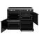 Stoves Precision Deluxe S1100EI Black