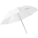 Westcott 43' Optical White Satin Collapsible Umbrella