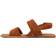 Clarks Karsea Strap Suede Sandal - Tan Suede