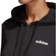 Adidas Essentials Solid Full Zip Hoodie Black/White Female