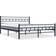 vidaXL Steel 76cm Sängram 160x200cm