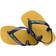 Havaianas Tongs Jaune Bleu Marine Drapeau Brésil Enfant - Bleu