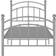 vidaXL Metal 99.5cm Sengeramme 90x200cm