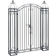 vidaXL Ornamental Garden Gate 122x160cm